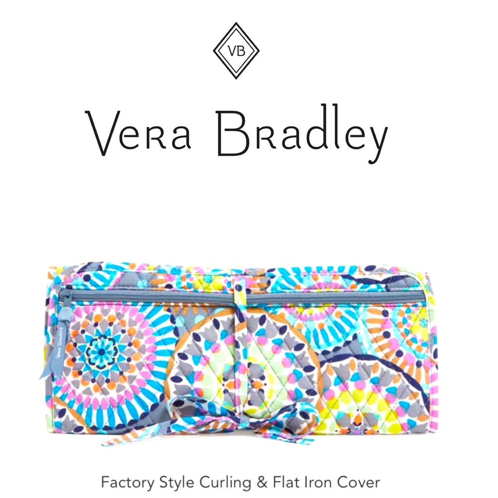 VERA BRADLEY Factory Style Curling & Flat Iron Cover i